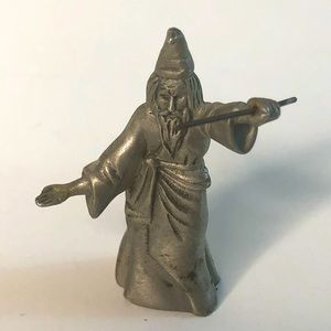 Spoontiques 1985 Cuter Pewter Wizard Figurine